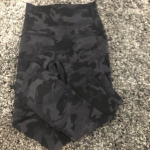 Lululemon camo align pants 21”